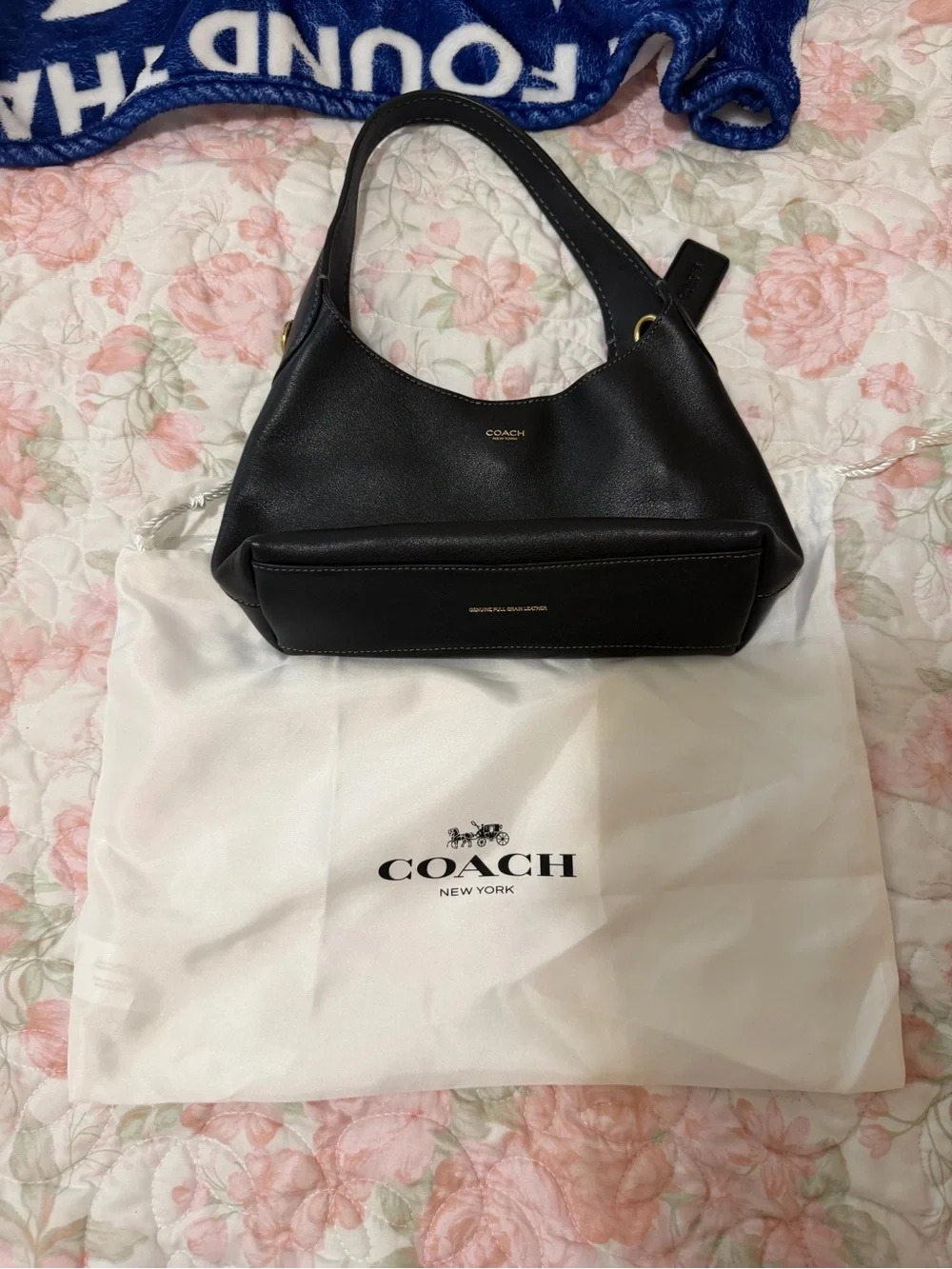 Coach sleek leather
